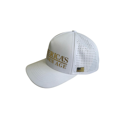 MicroFiber Performance White Cap